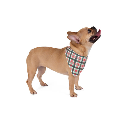 Dog Bandana Christmas Plaid