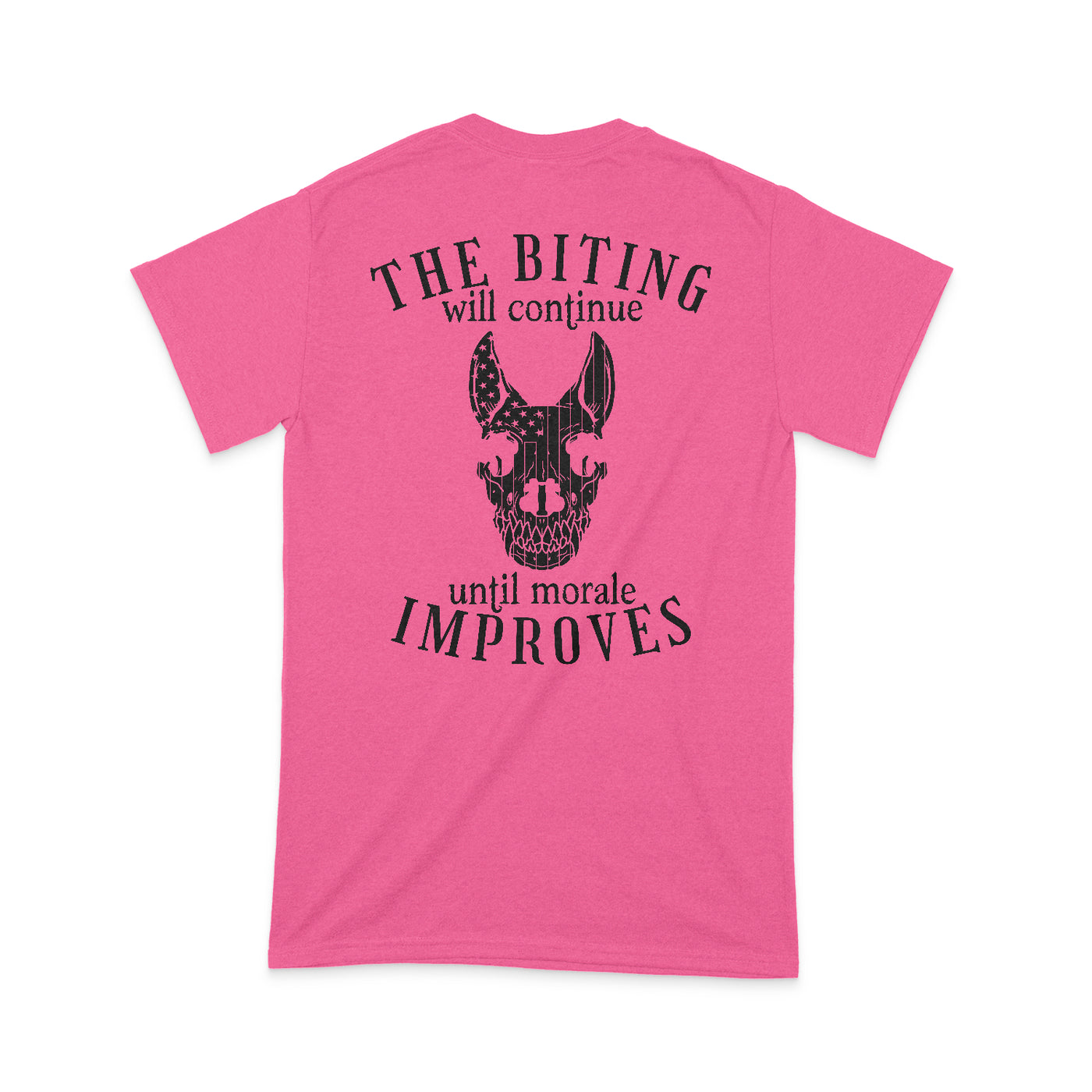 The Biting Will Continue Neon Tee