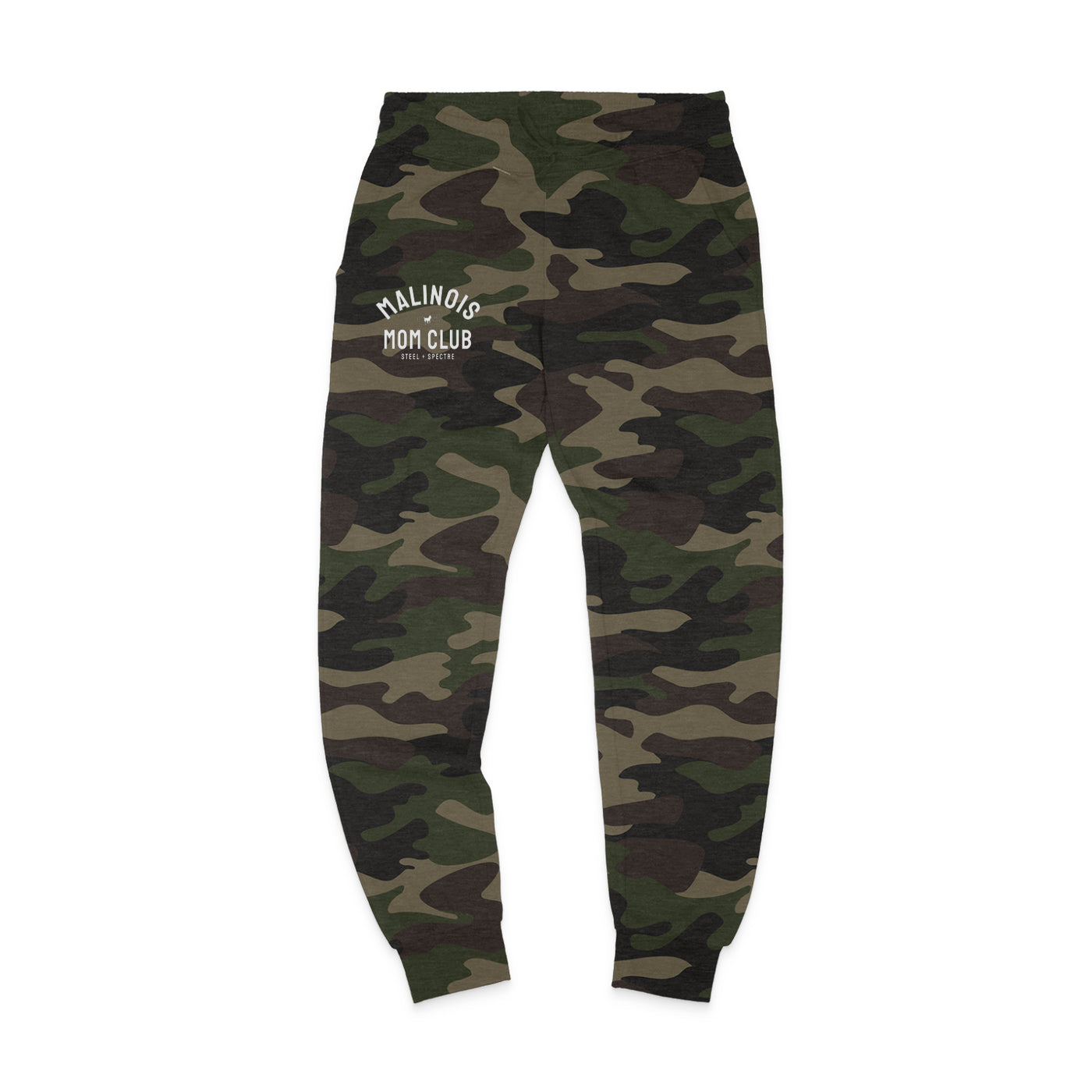 Malinois Mom Club Forest Camo Joggers