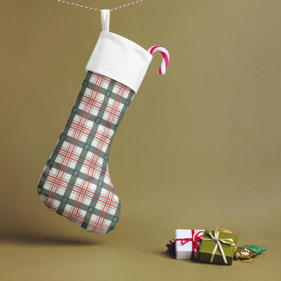 Christmas Plaid Stocking