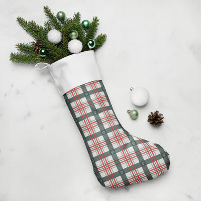 Christmas Plaid Stocking