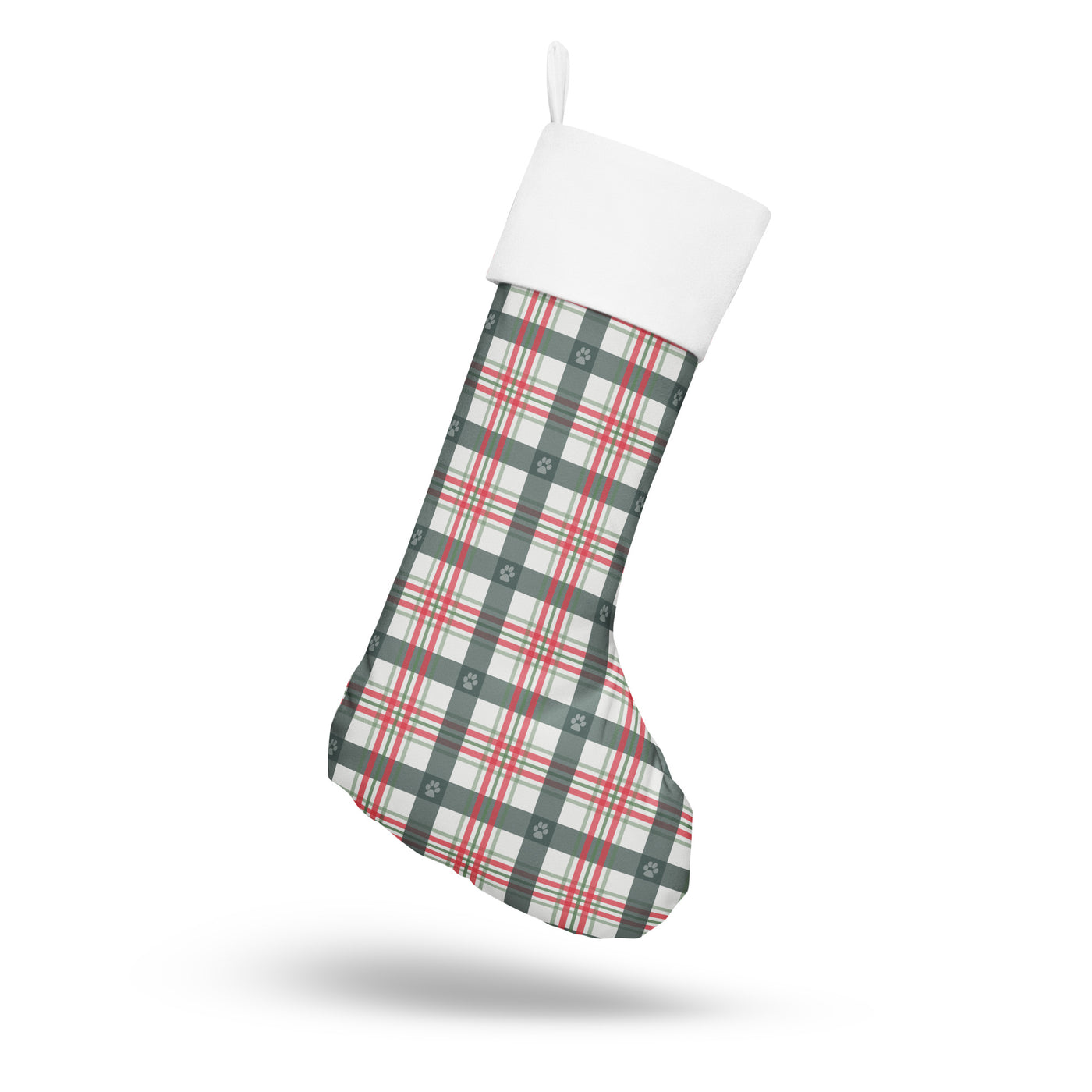 Christmas Plaid Stocking