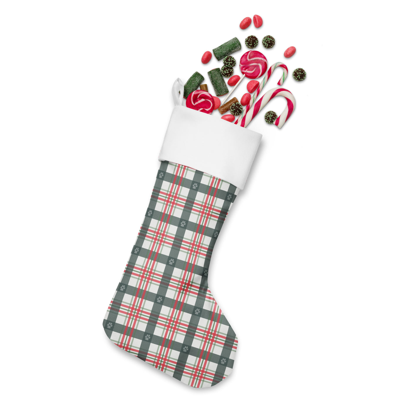 Christmas Plaid Stocking