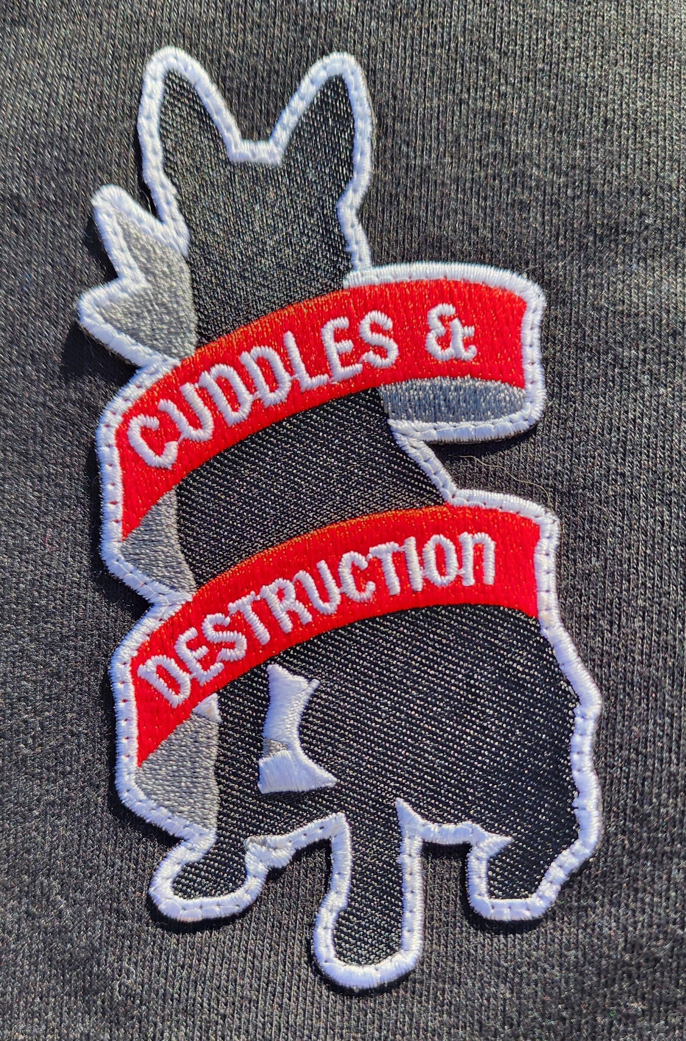 Cuddles & Destruction Patch Fleece Joggers