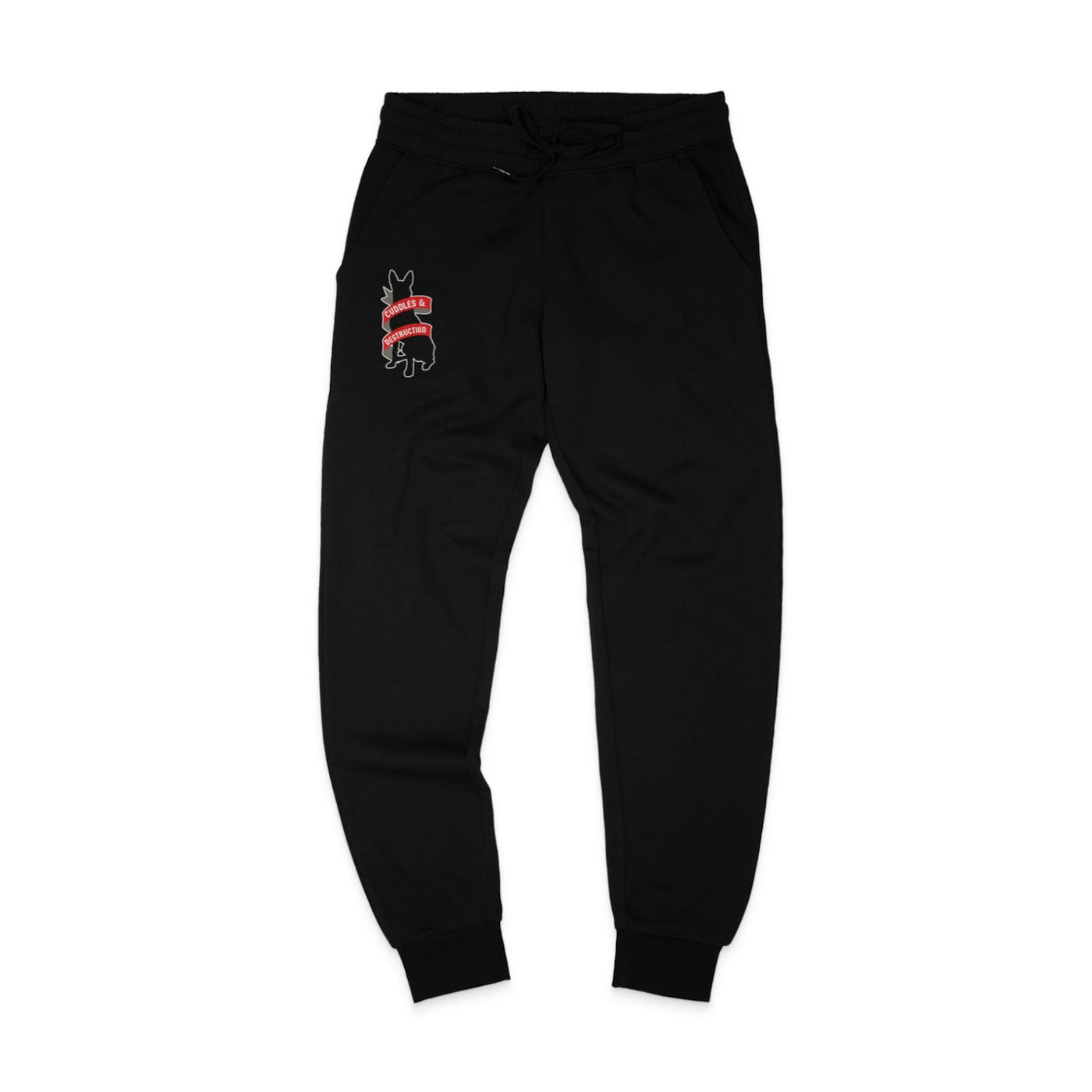 Cuddles & Destruction Patch Fleece Joggers