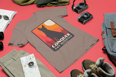 Conquer Any Mountain Tee