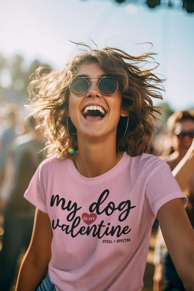 My Dog Is My Valentine Tee