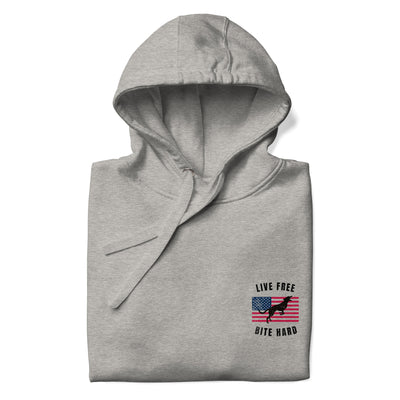 Live Free Bite Hard Hoodie