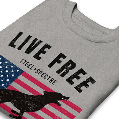 Live Free Bite Hard Sweatshirt