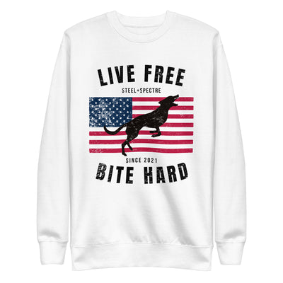 Live Free Bite Hard Sweatshirt