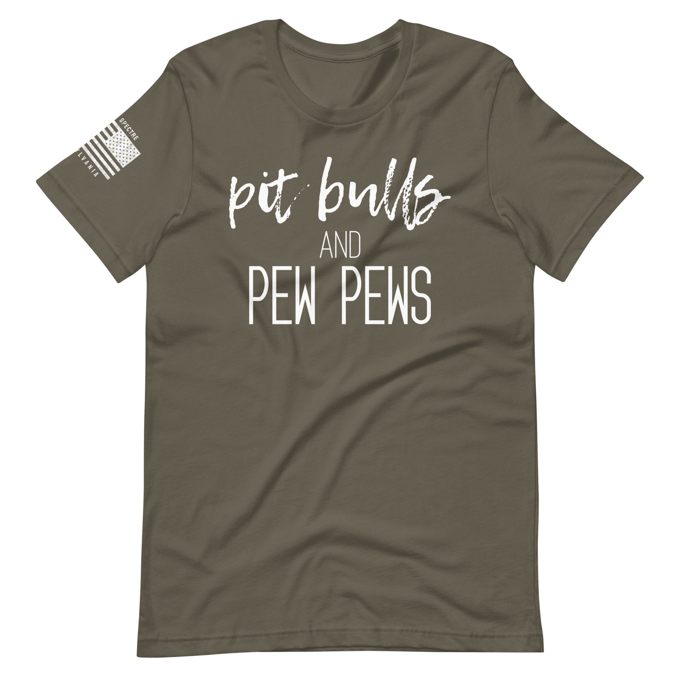 Pitbulls and Pew Pews Modern Tee