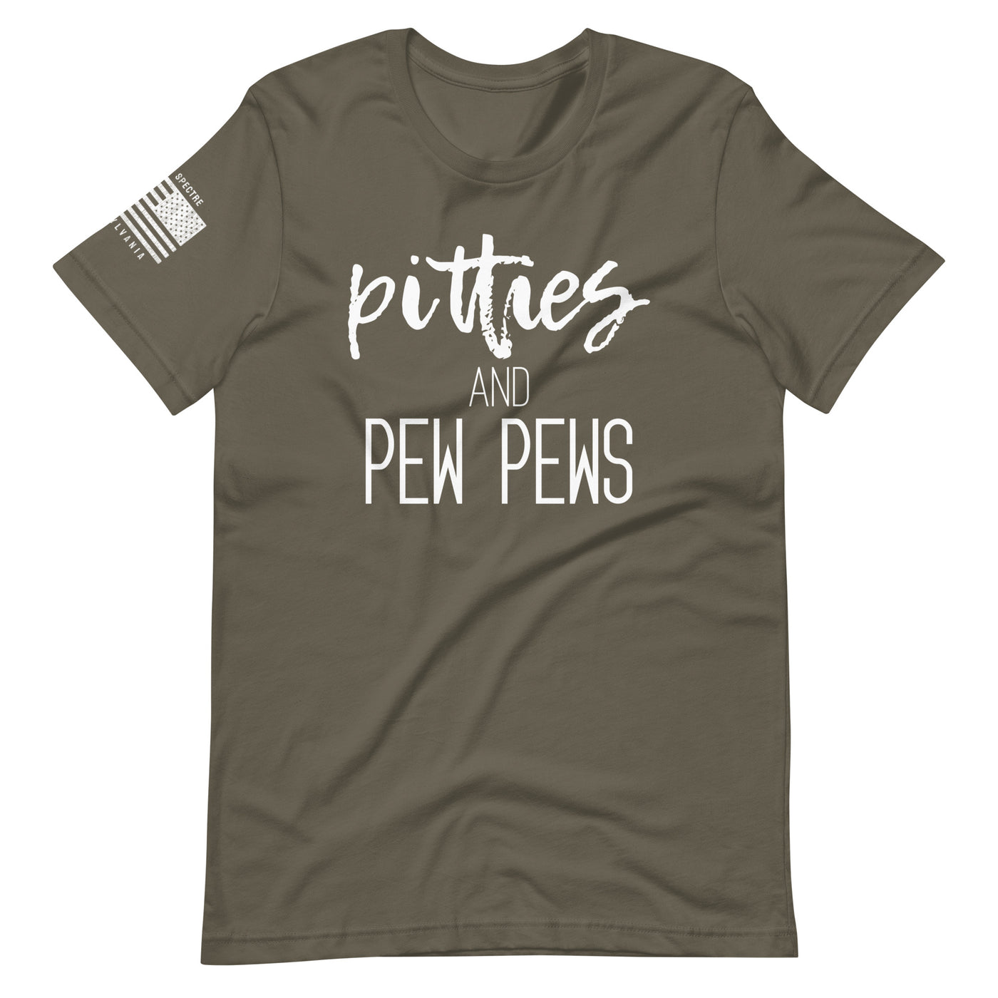 Pitties and Pew Pews Modern Tee