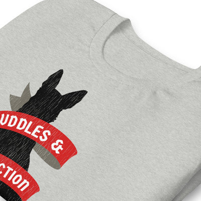 Cuddles & Destruction Tee Athletic Heather (RTS)