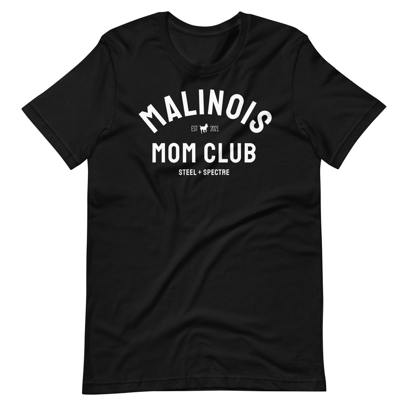 Malinois Mom Club Tee Black XL (RTS)