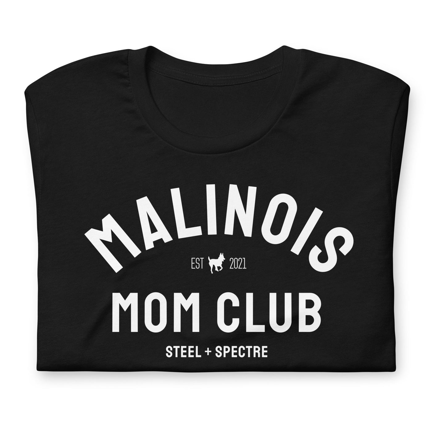 Malinois Mom Club Tee Black XL (RTS)