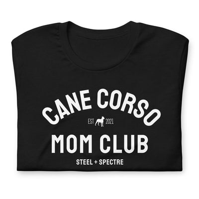 Cane Corso Mom Club Tee Black XL (RTS)