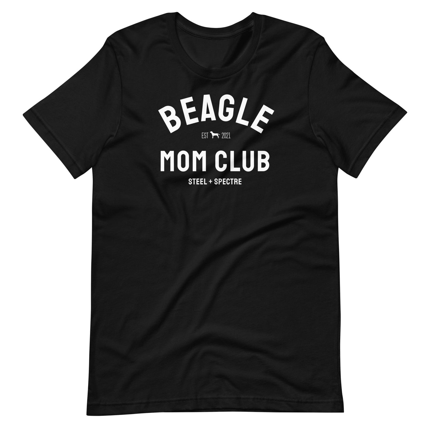 Beagle Mom Club Tee Black XL (RTS)