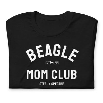 Beagle Mom Club Tee Black XL (RTS)