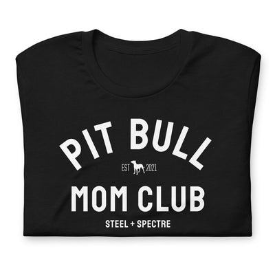 Pit Bull Mom Club Tee Black XL (RTS)