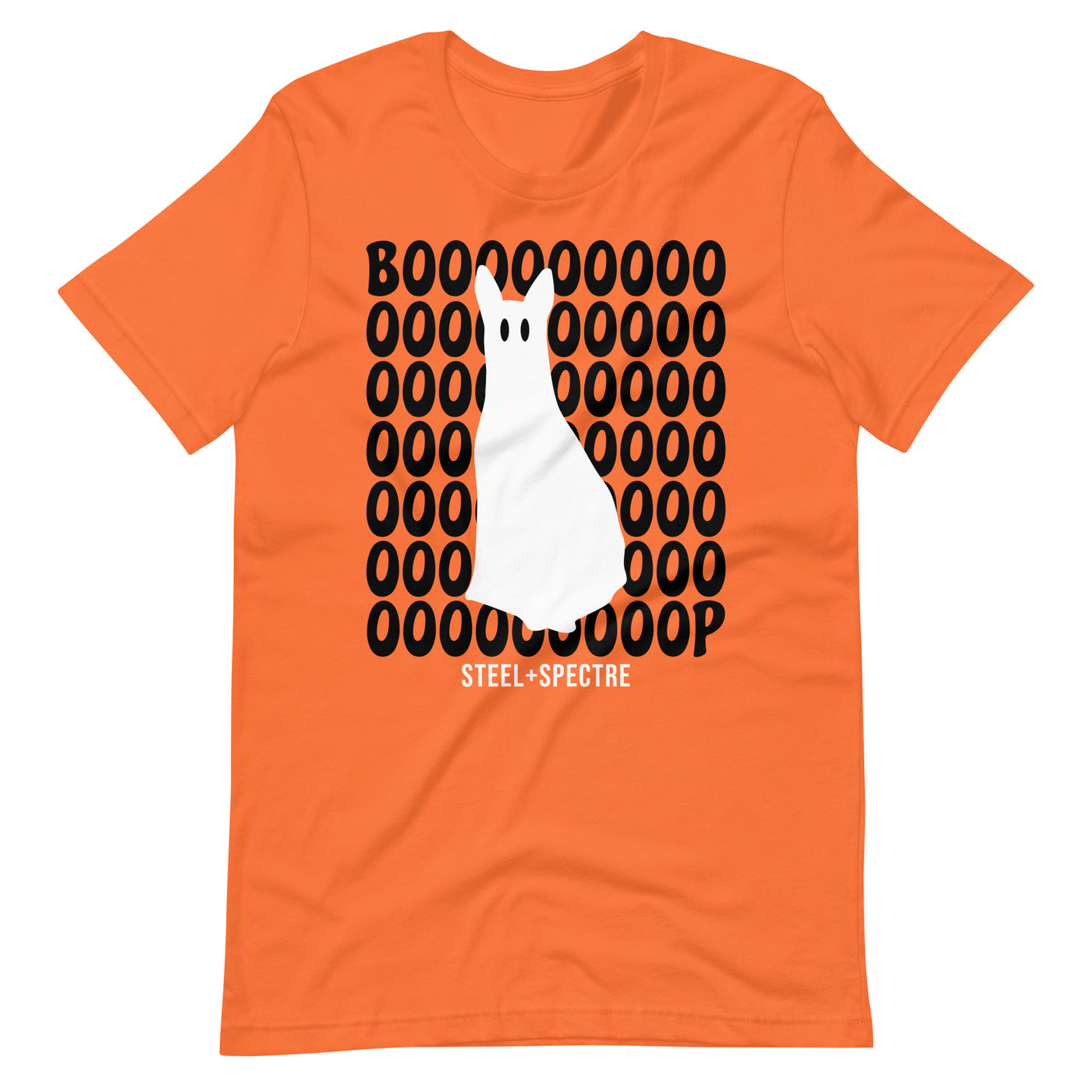 Mal-o-ween Ghost Dog Tee (Orange)