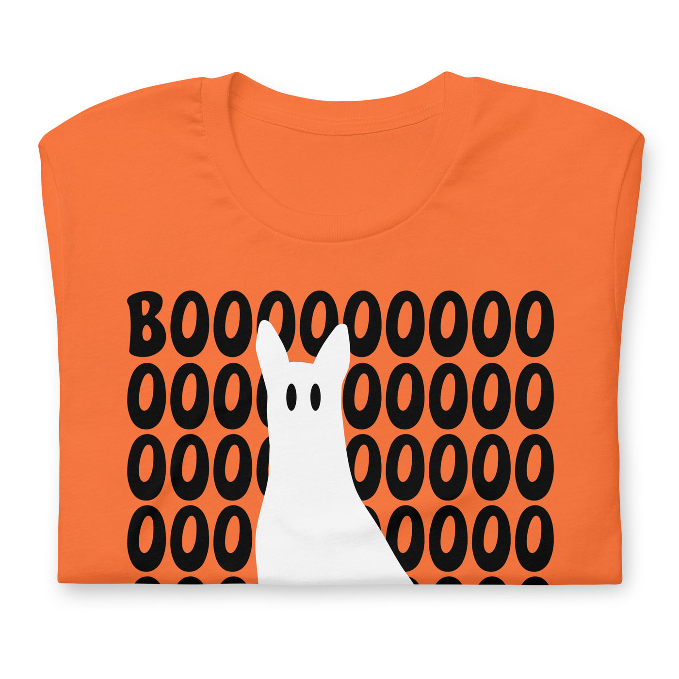 Mal-o-ween Ghost Dog Tee (Orange)