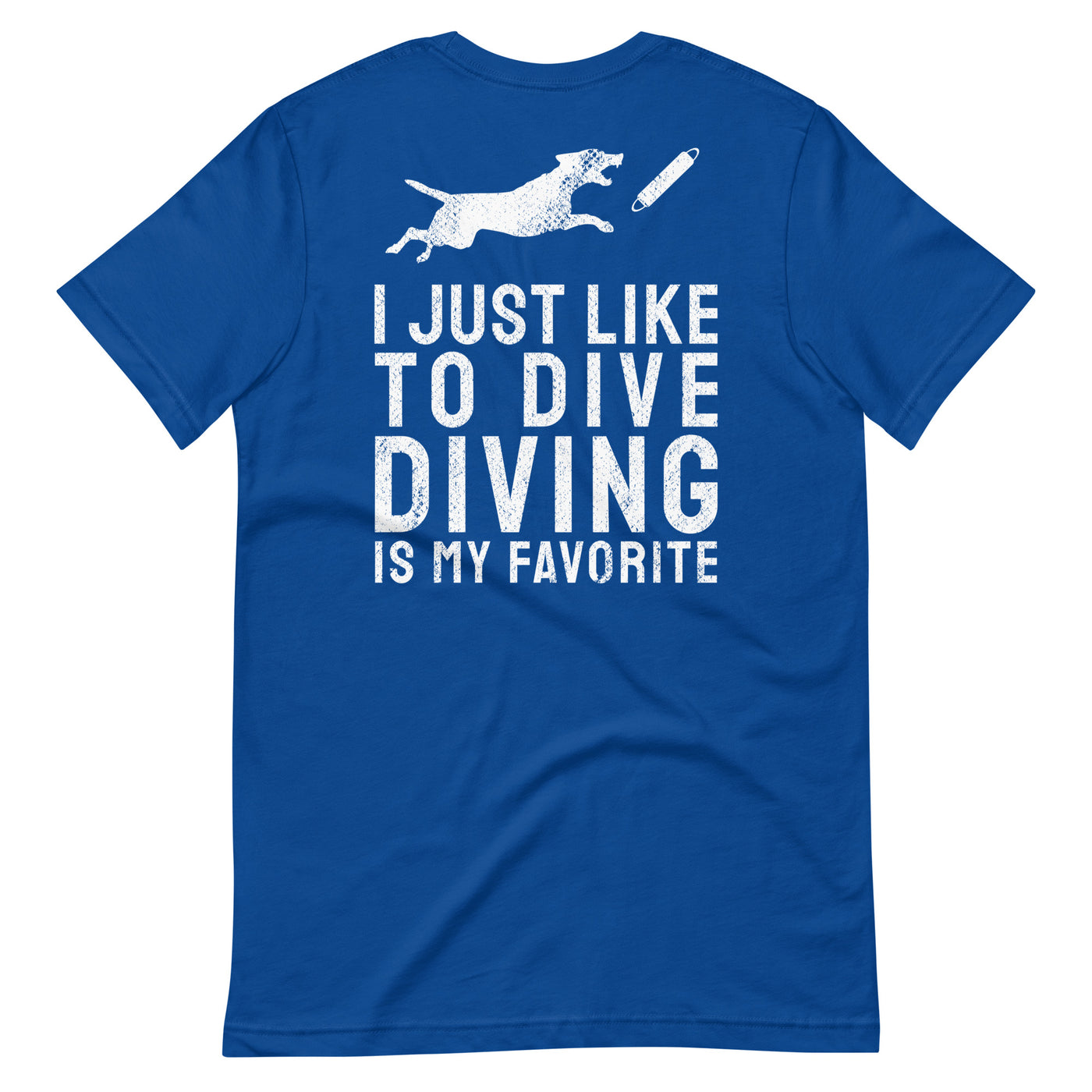 Diving Tee True Royal XL (RTS)