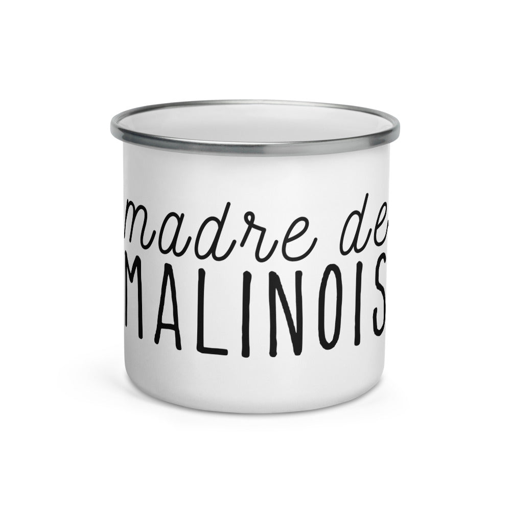 Madre de Malinois Enamel Mug