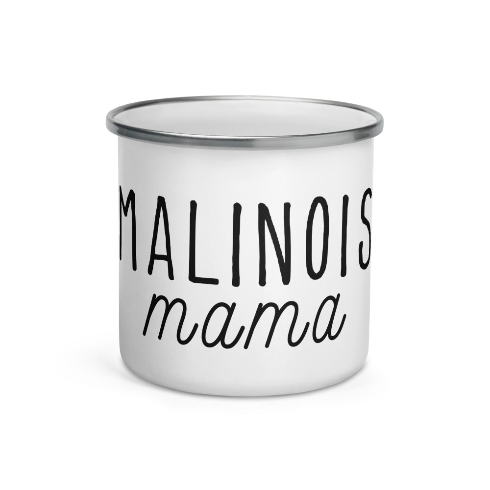 Malinois Mama Enamel Mug