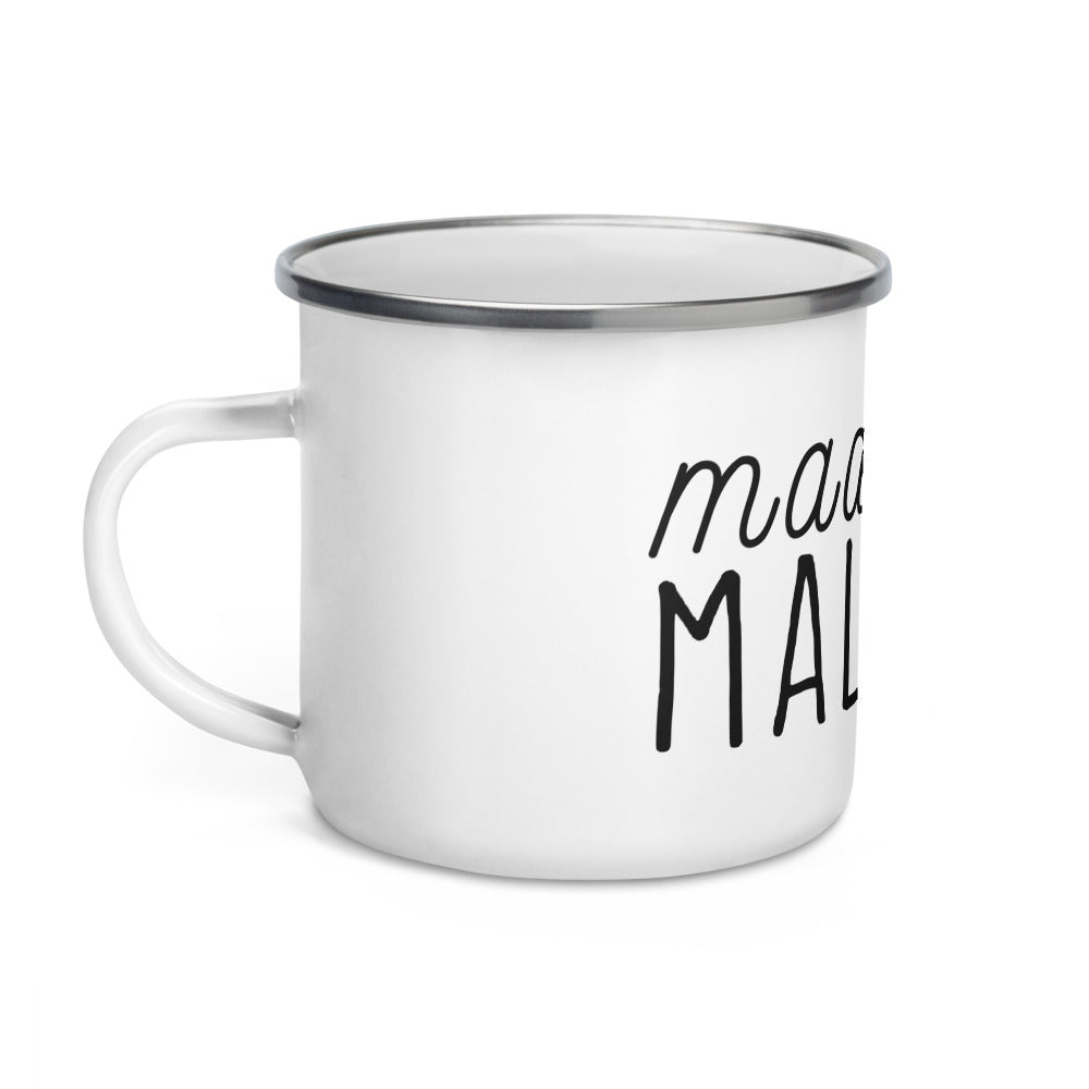 Madre de Malinois Enamel Mug