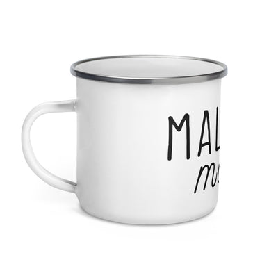 Malinois Mama Enamel Mug