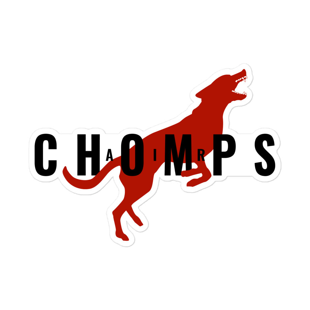 Air Chomps Sticker