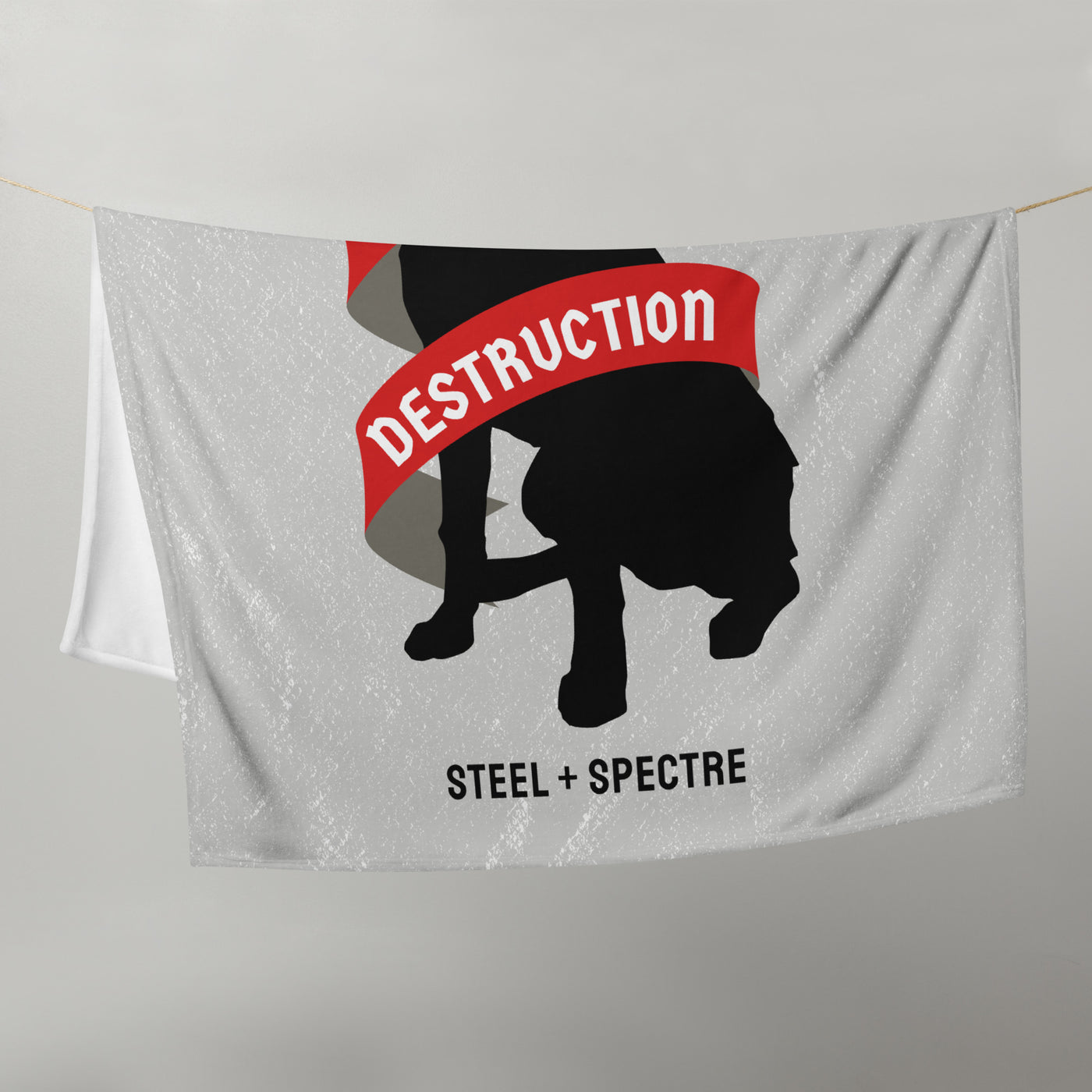 Cuddles & Destruction Throw Blanket