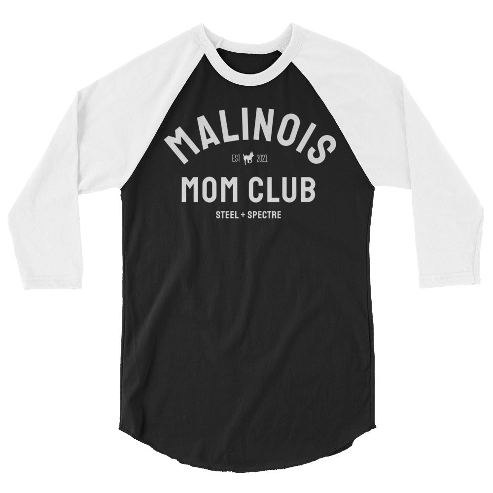 Malinois Mom Club Baseball Tee