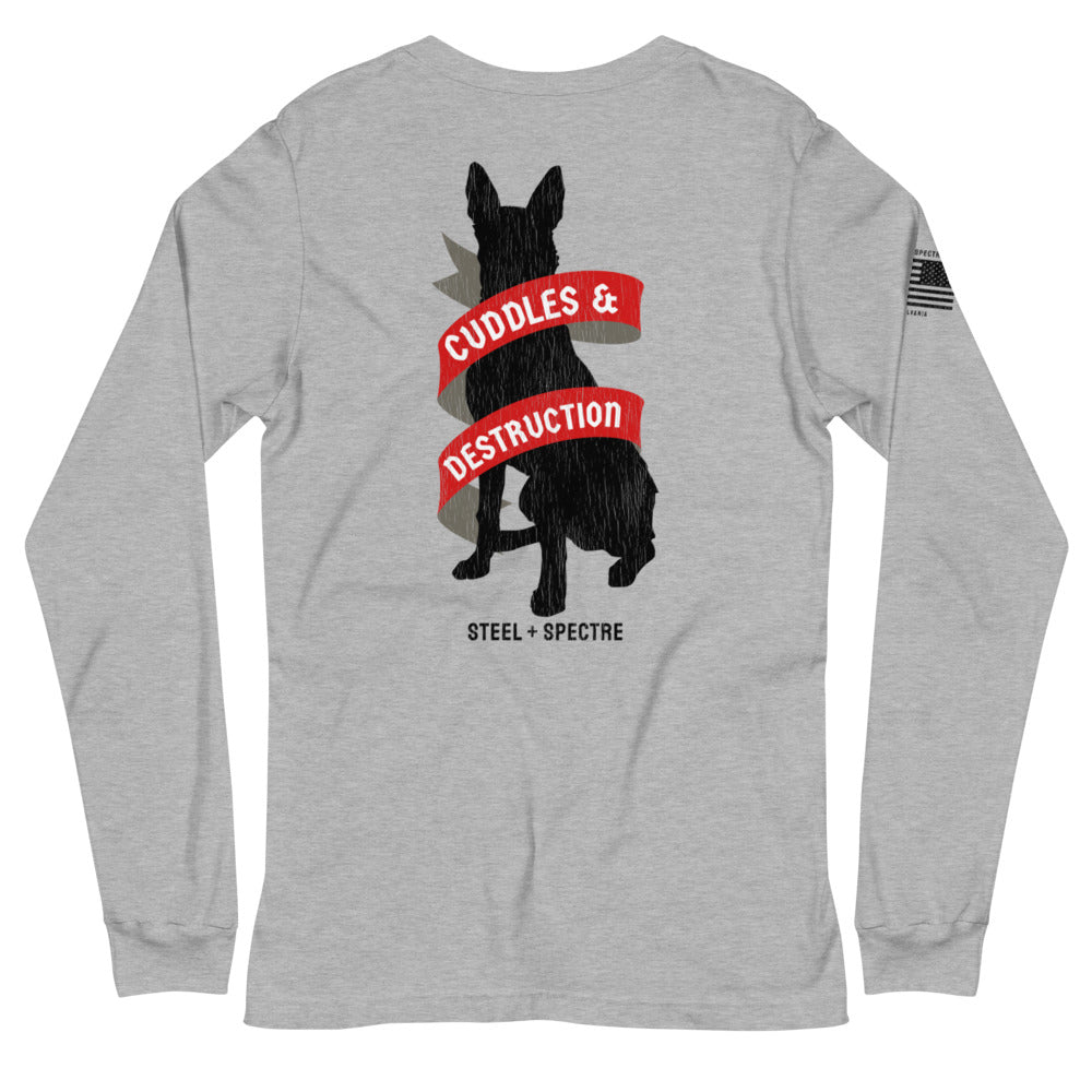 Cuddles and Destruction Long Sleeve Tee