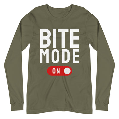 Bite Mode On Long Sleeve Tee