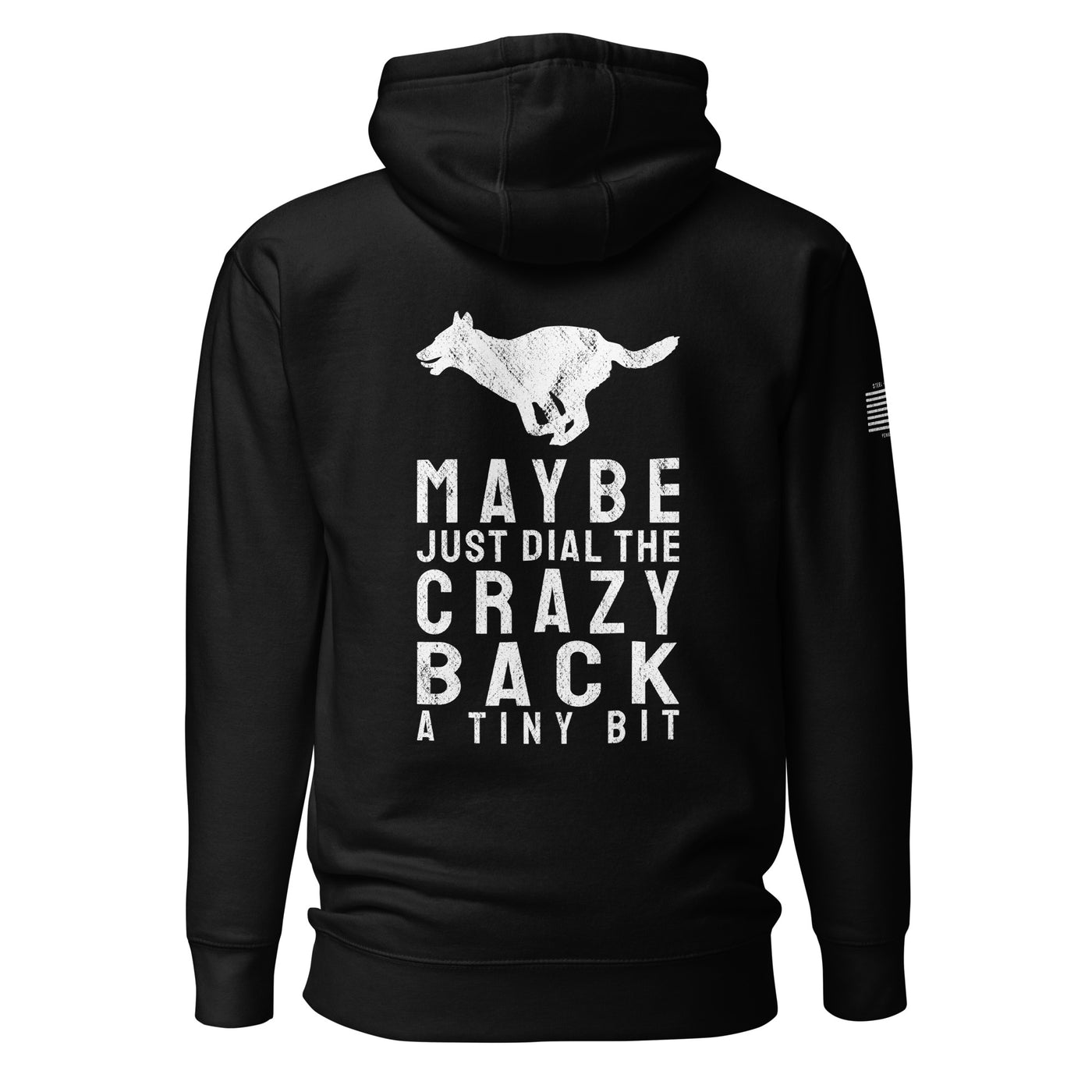 Dial the Crazy Back Hoodie