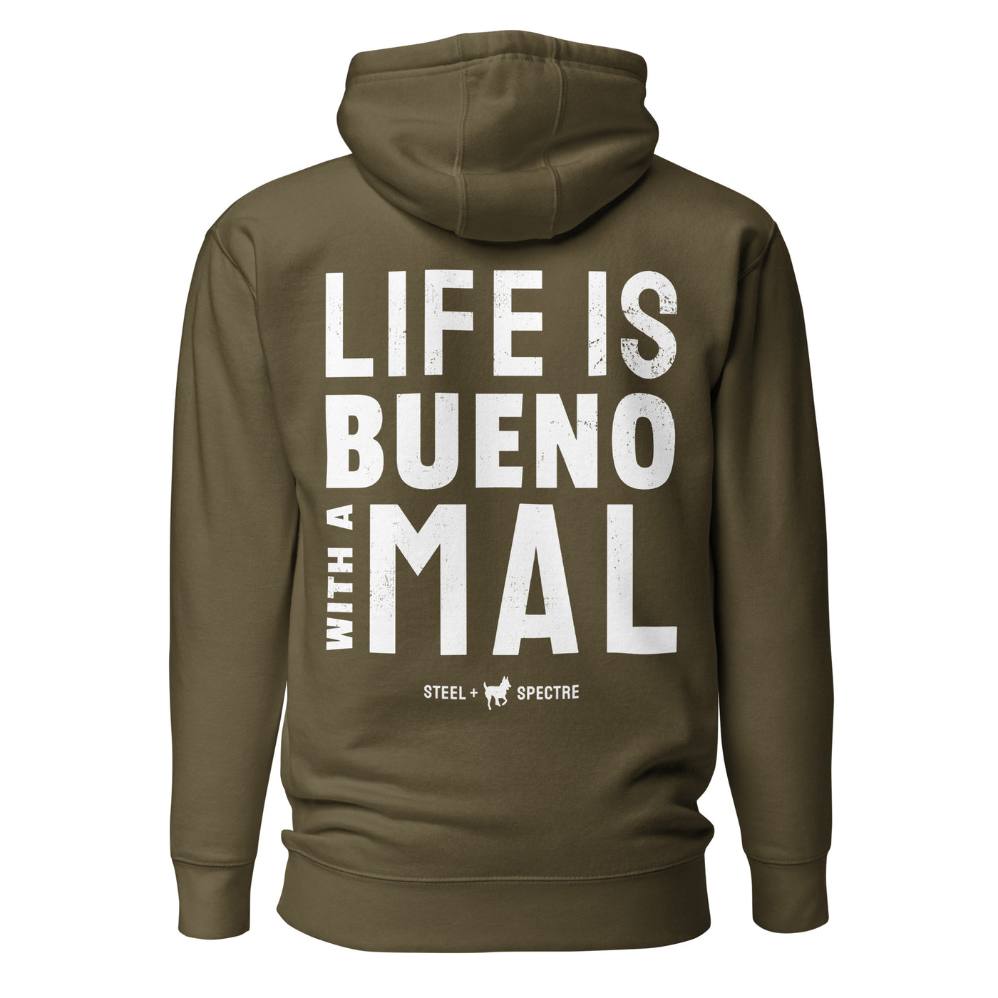 Life is Bueno Hoodie (Dark)