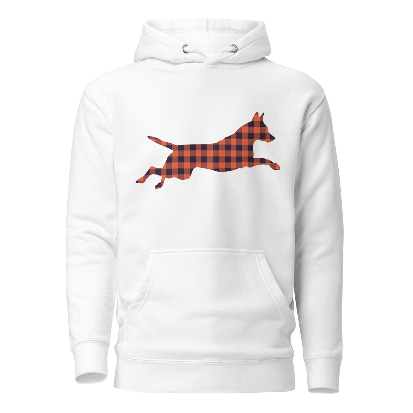 Plaid Jumping Belgian Malionis Hoodie