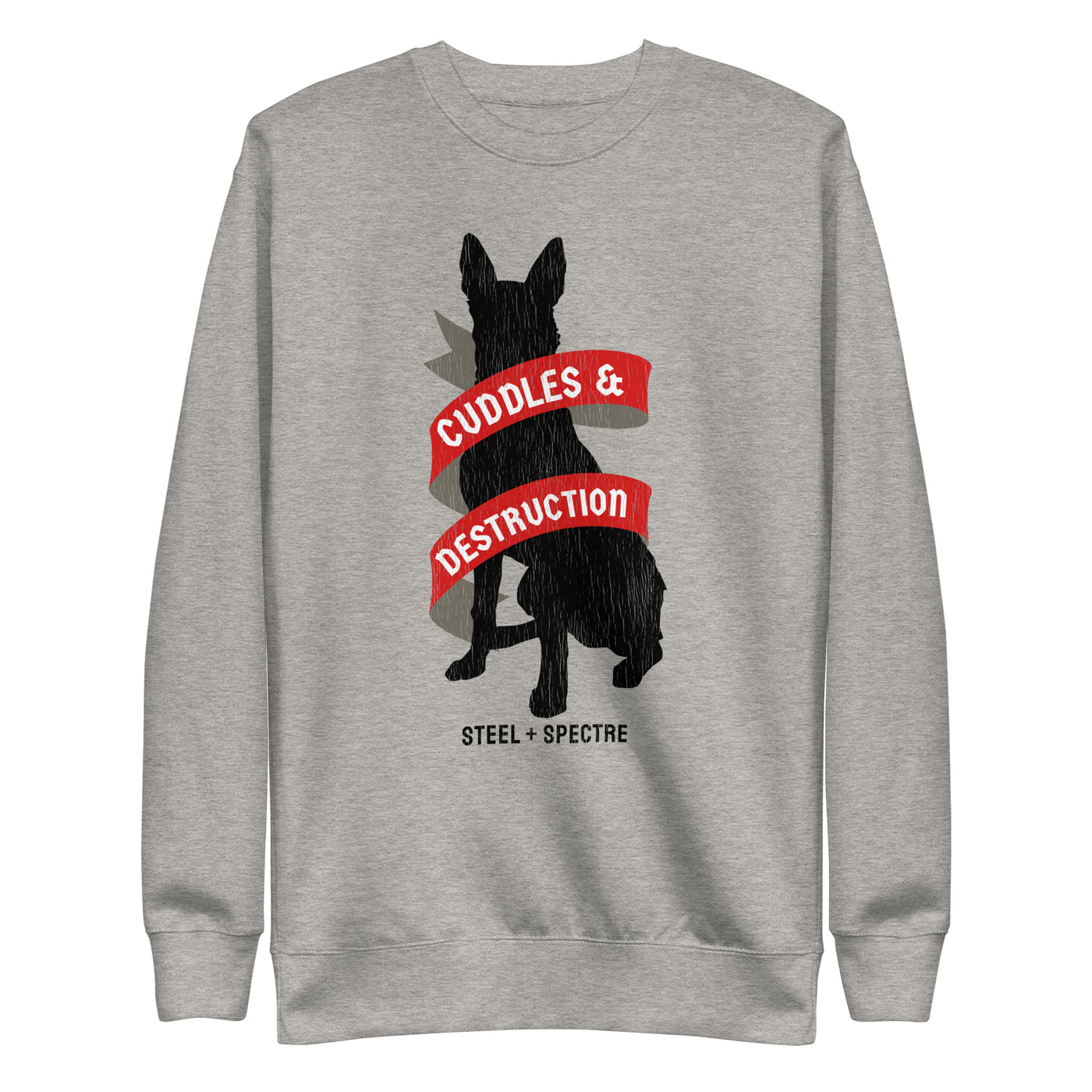 Cuddles & Destruction Crew Neck Sweatshirt