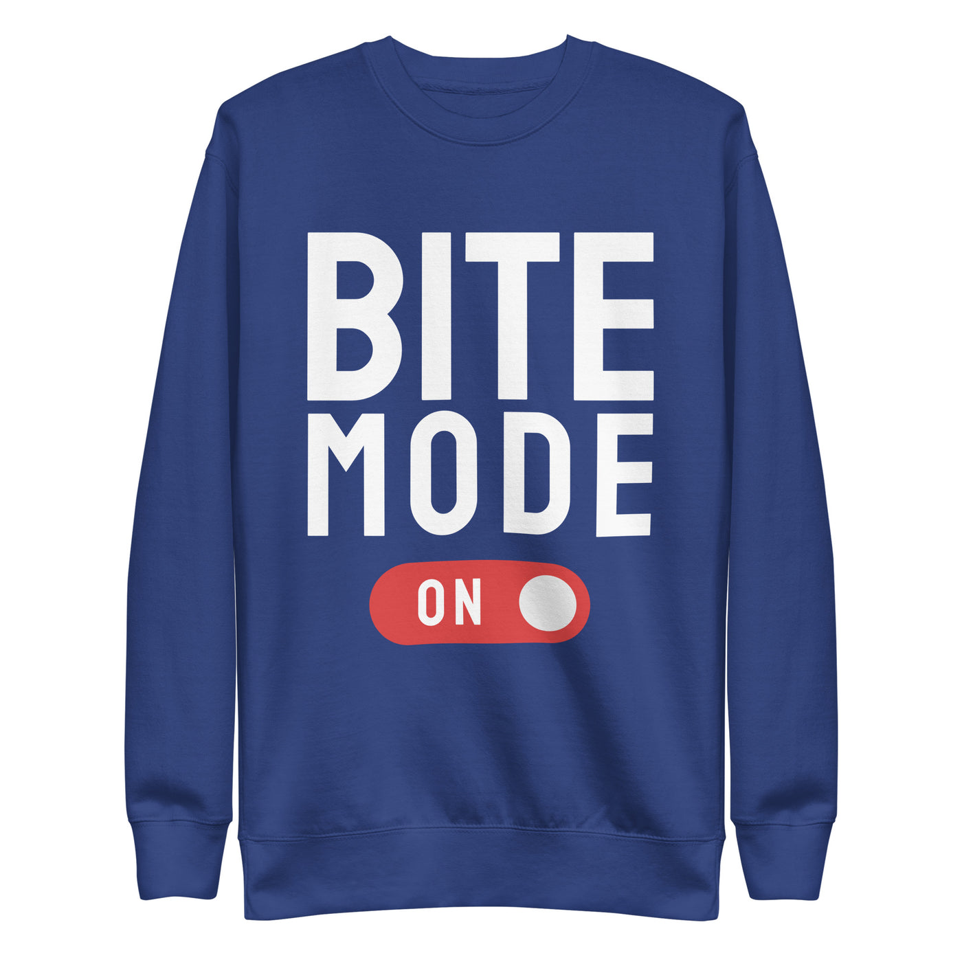 Bite Mode On Crewneck Sweatshirt