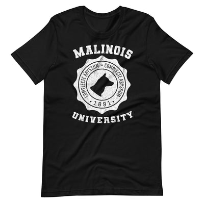 Malinois University Tee (White Graphic)