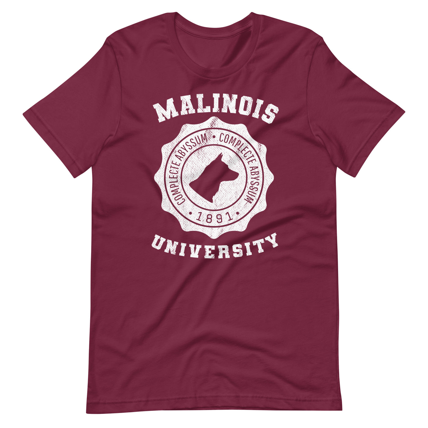 Malinois University Tee (White Graphic)