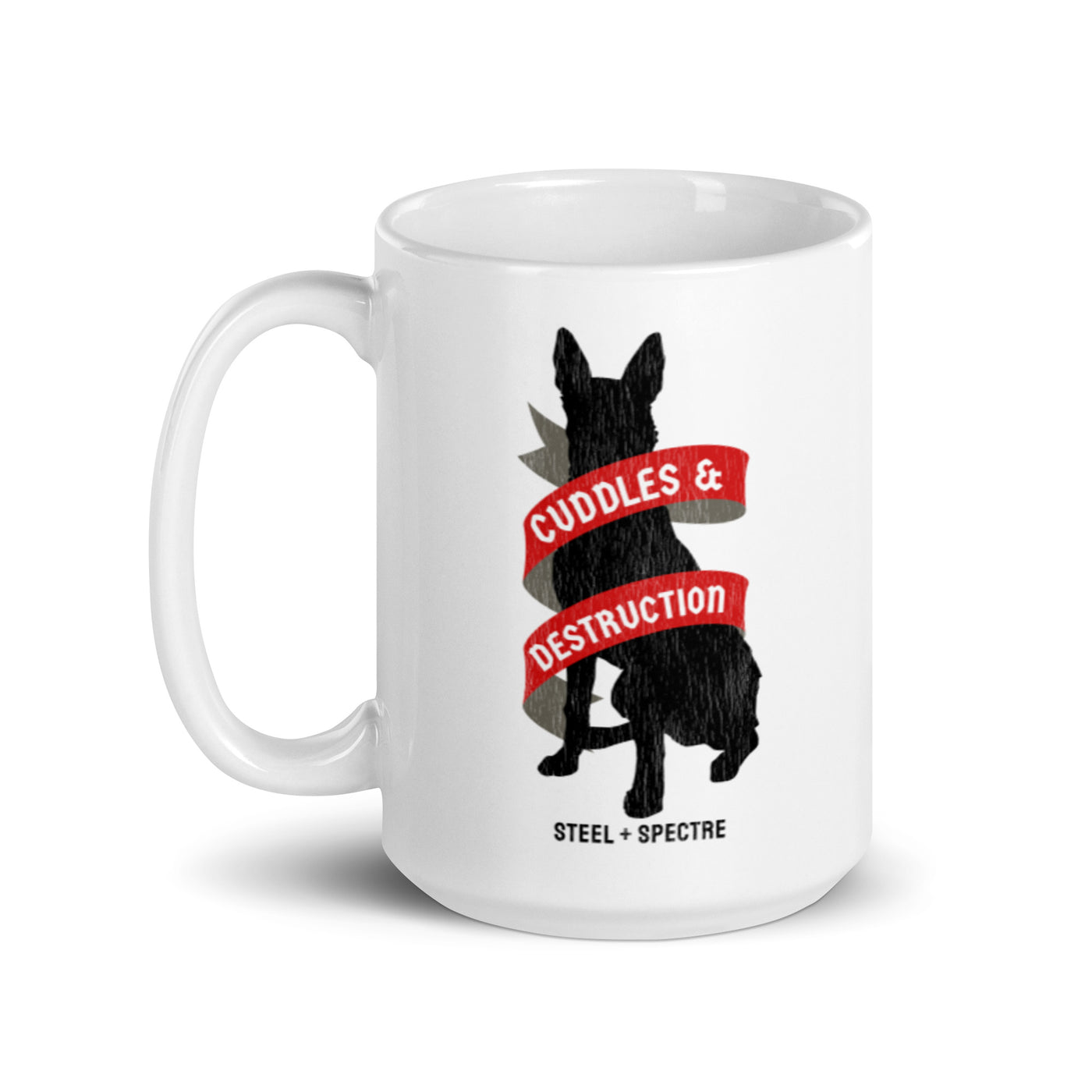 Cuddles & Destruction Ceramic Mug