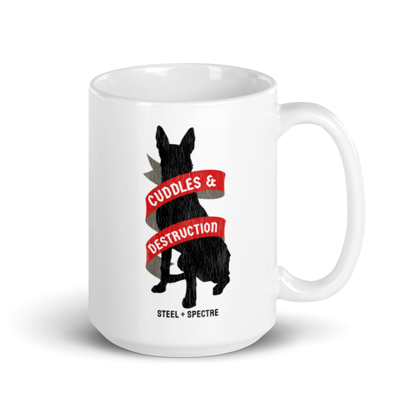 Cuddles & Destruction Ceramic Mug