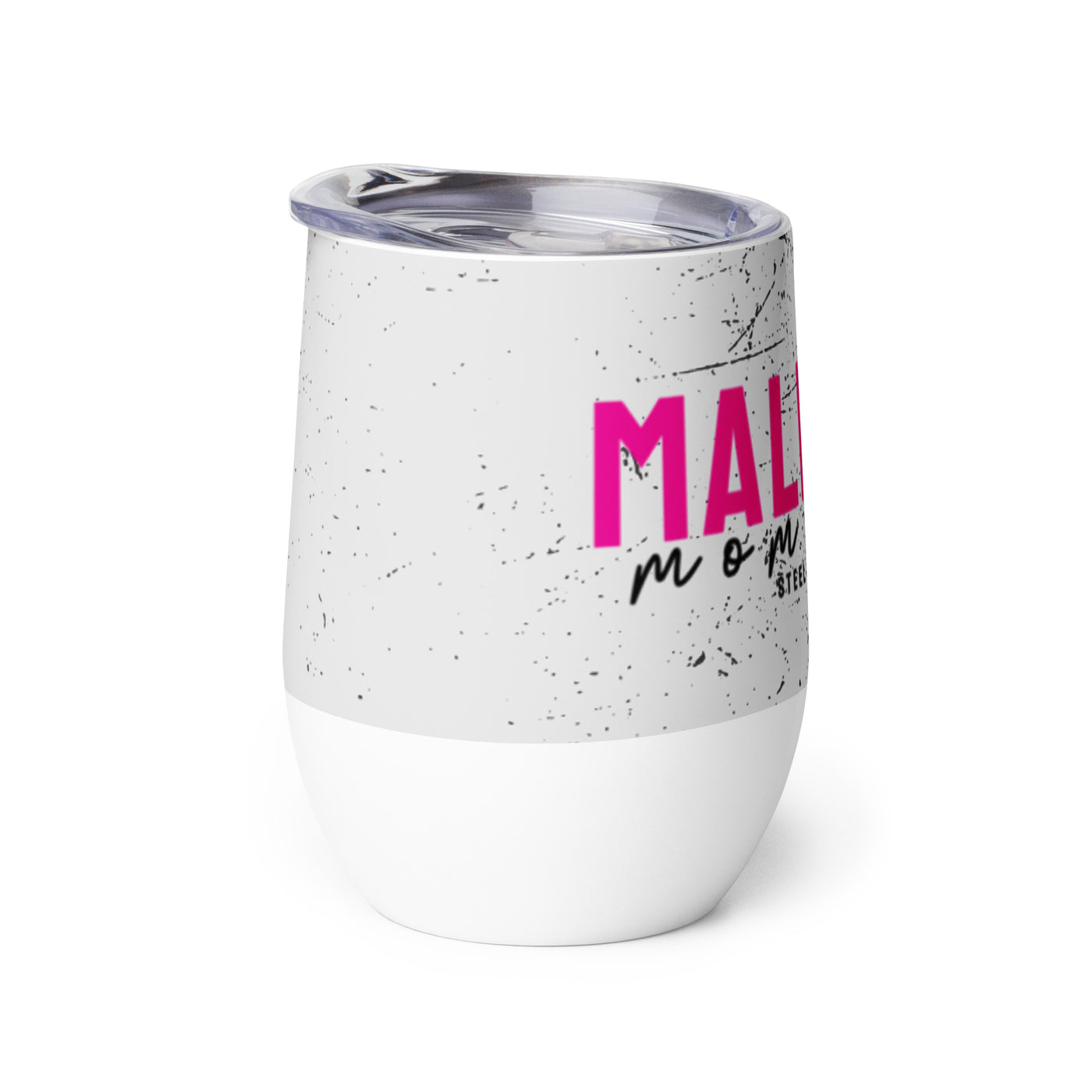 Malinois Mom Club wine tumbler