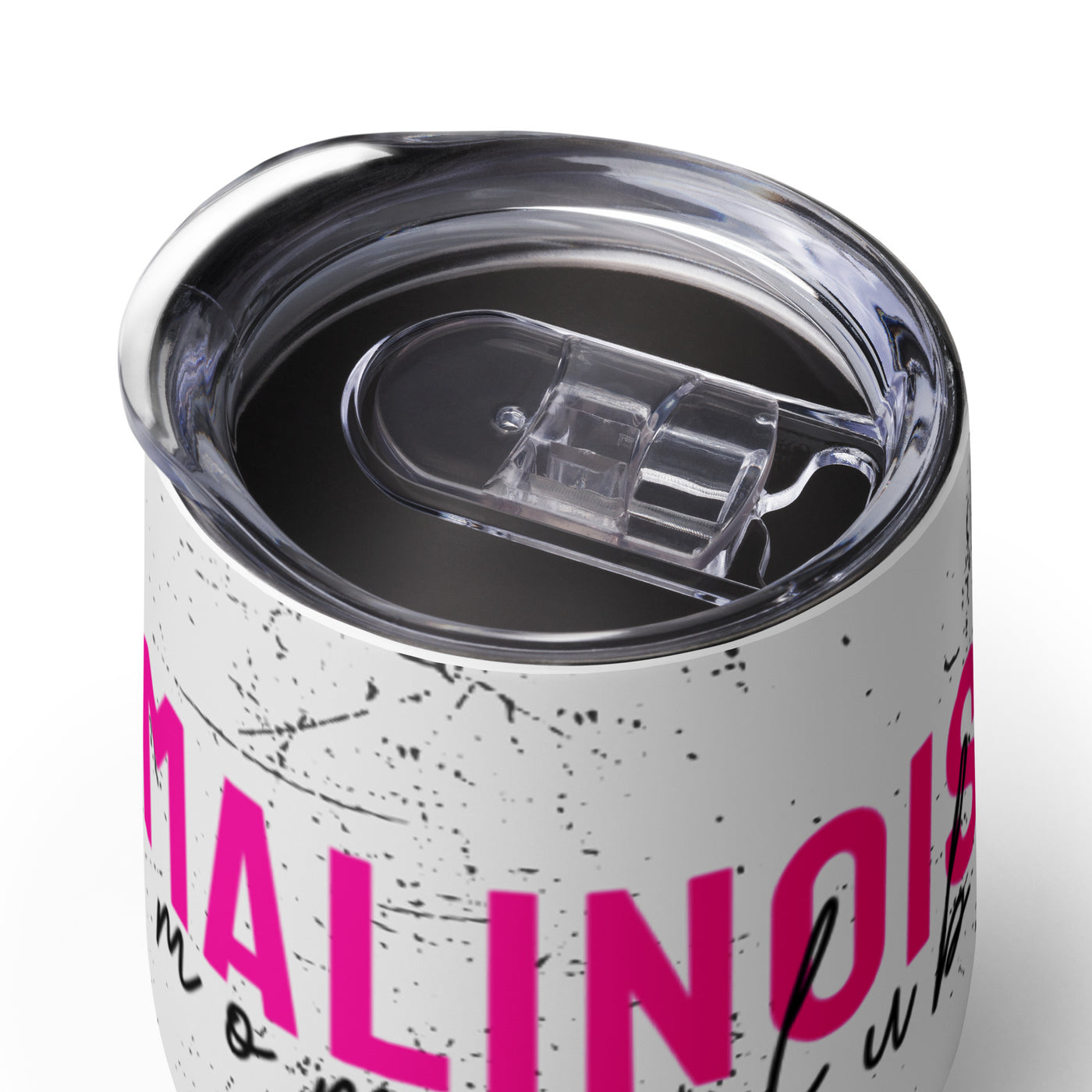 Malinois Mom Club wine tumbler